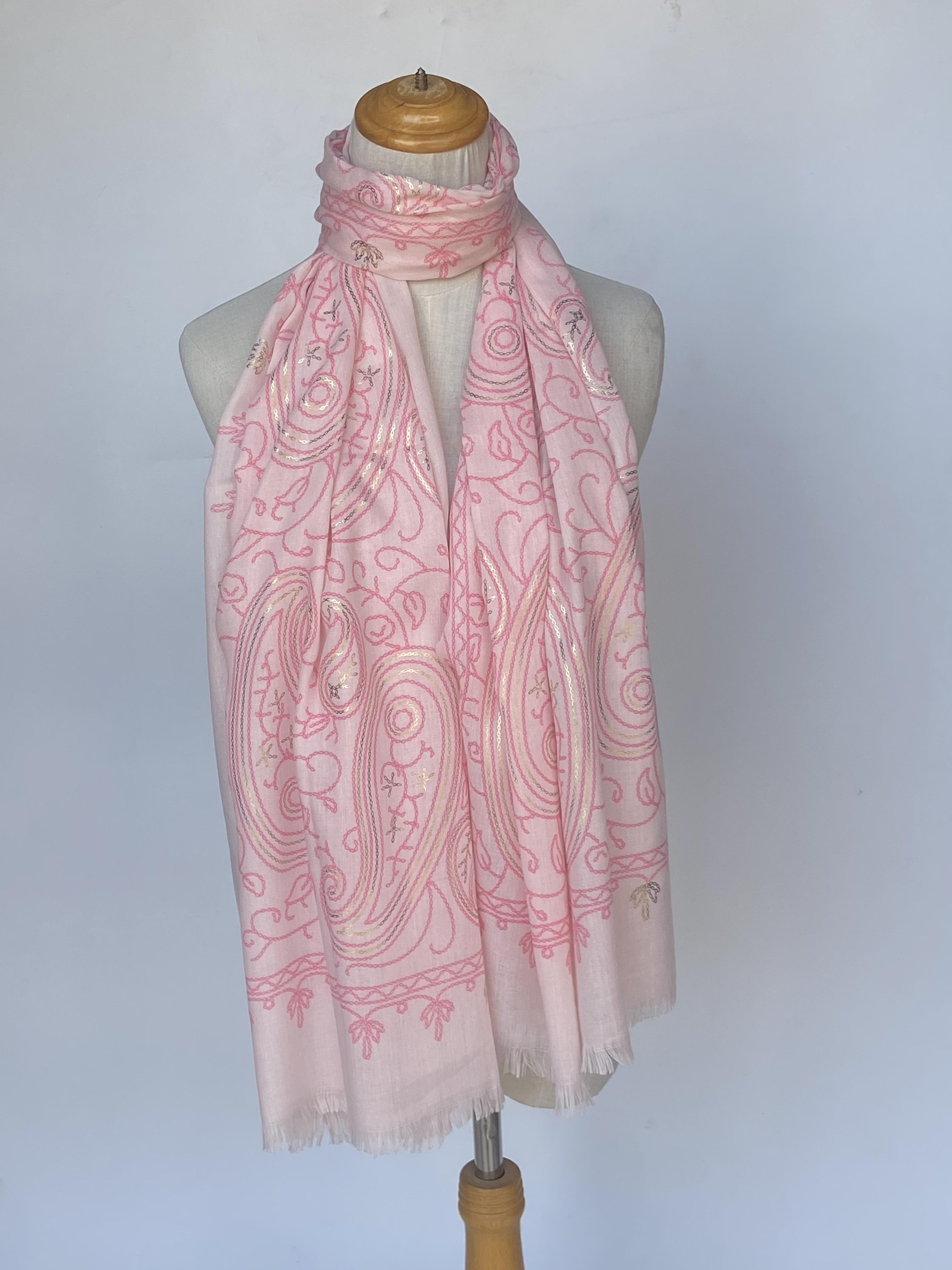 Écharpes Accessoires Ecru Mac moda 77441 #c Efashion Paris