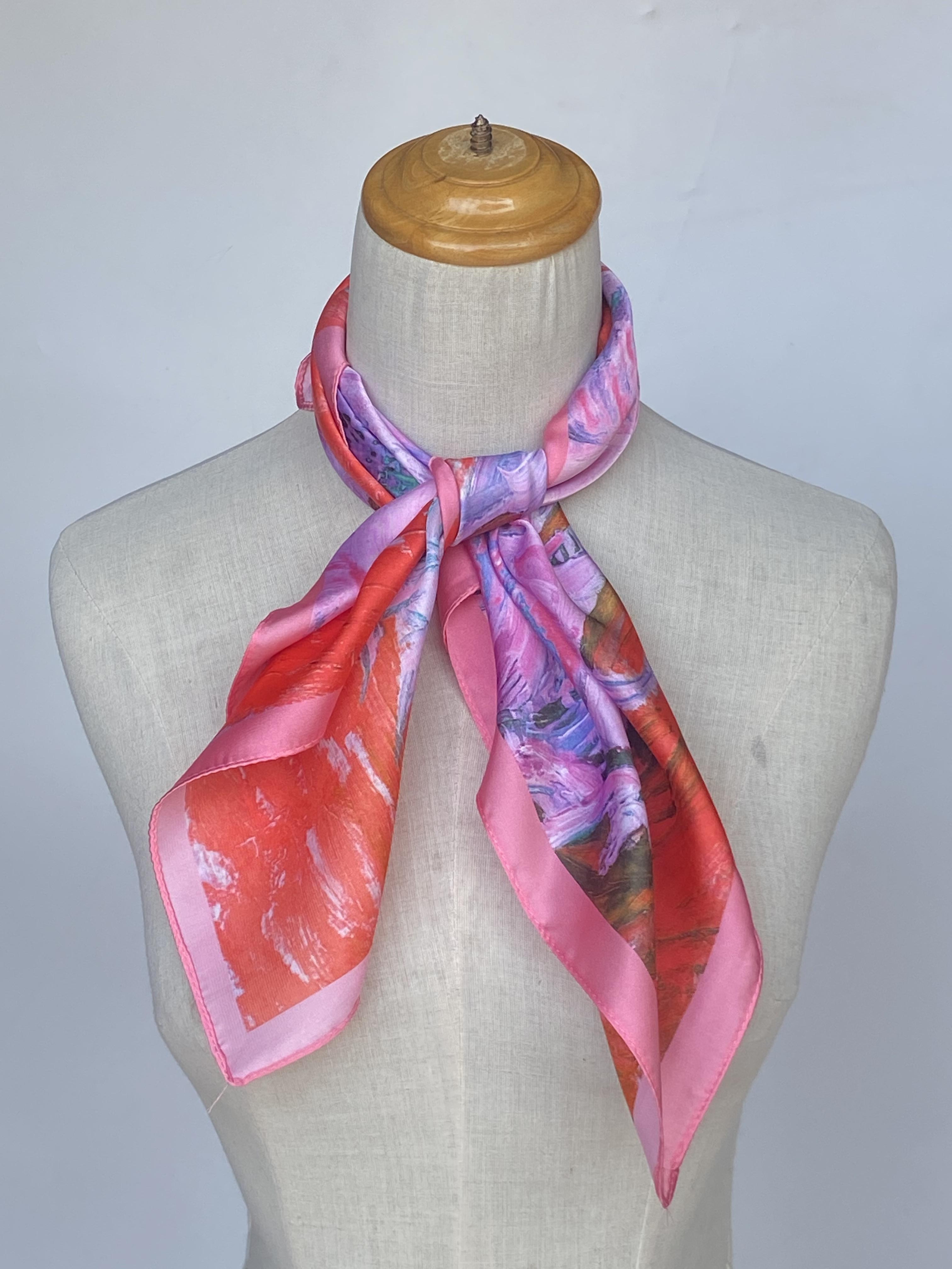 Foulards Accessoires Bleu Mac moda 38328-41 #c Efashion Paris