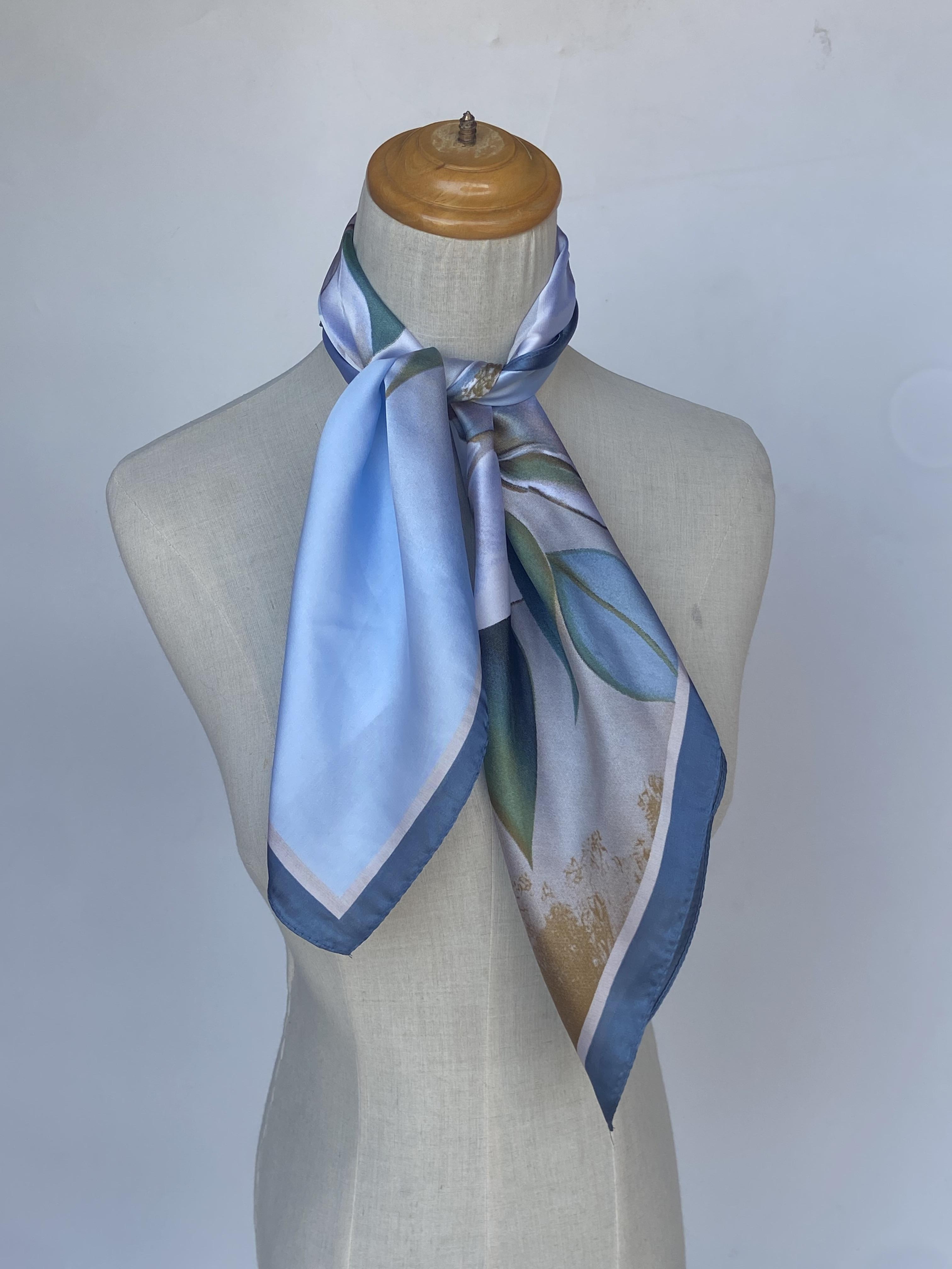 Foulards Accessoires Bleu Mac moda 38328-60 #c Efashion Paris