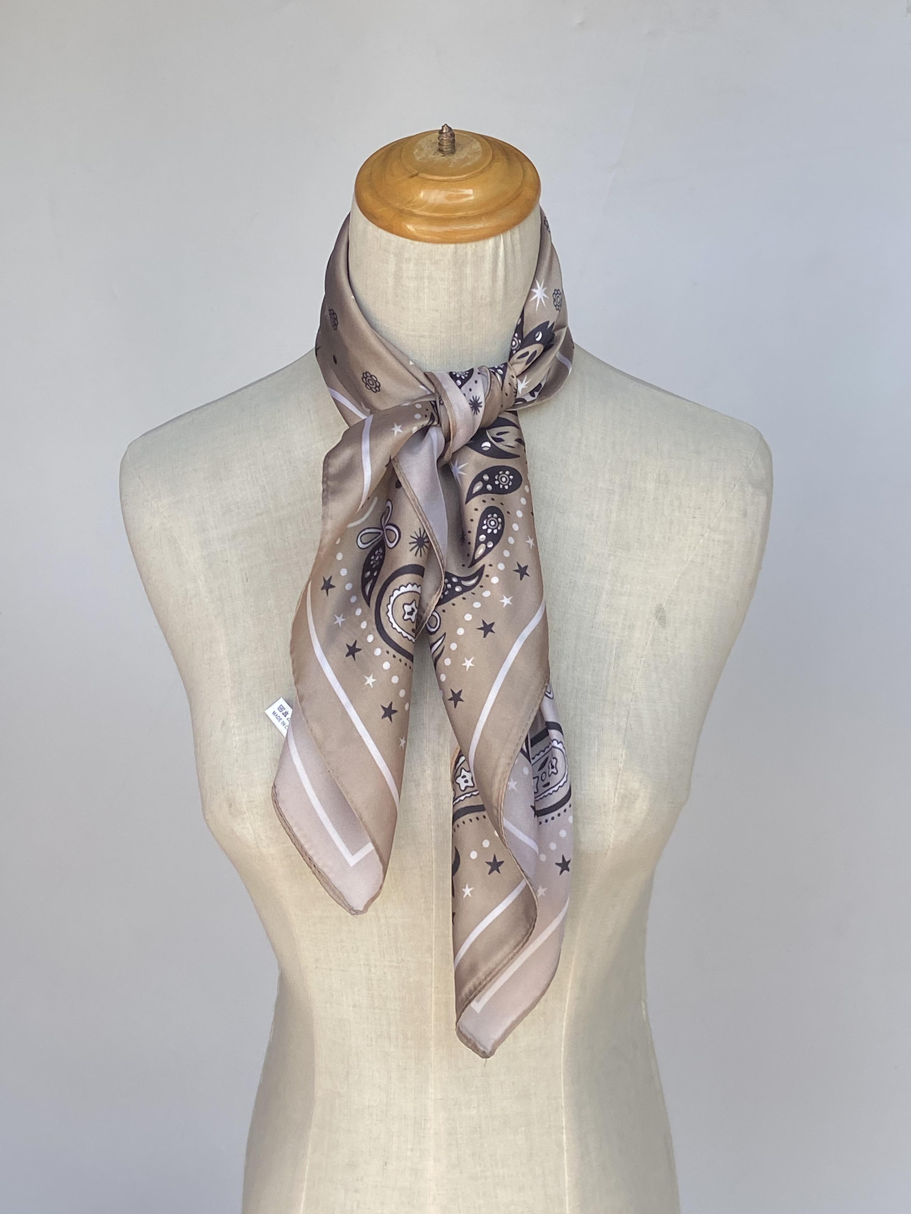 Foulards Accessoires Kaki Mac moda 38328-20 #c Efashion Paris