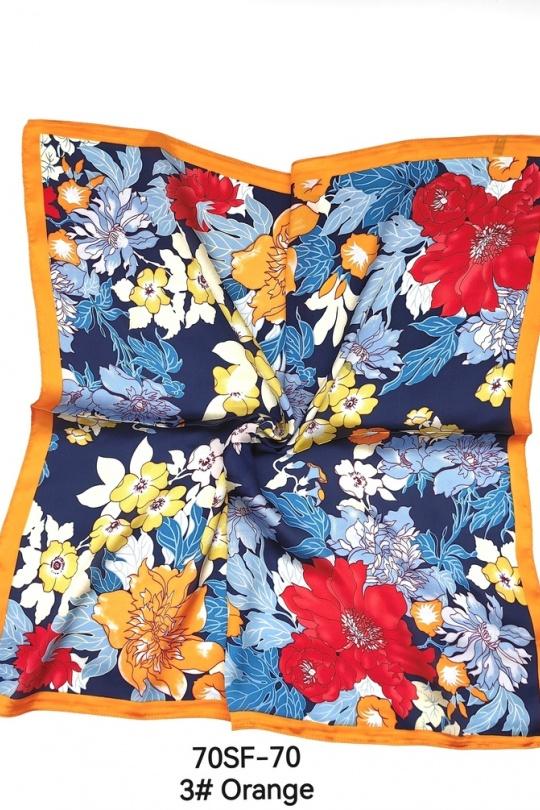 Fulares Complementos Orange M&P ACCESSOIRES 70SF70 Efashion Paris