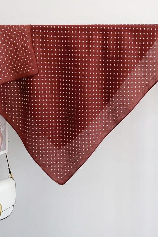Foulards Accessories Red M&P ACCESSOIRES 68RZW111 Efashion Paris
