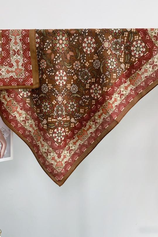 Foulards Accessoires Brique M&P ACCESSOIRES 68RZW146 Efashion Paris