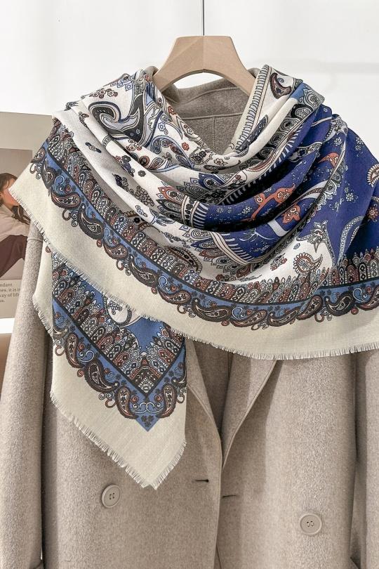 Foulards Accessoires Bleu M&P ACCESSOIRES 130CX99 Efashion Paris