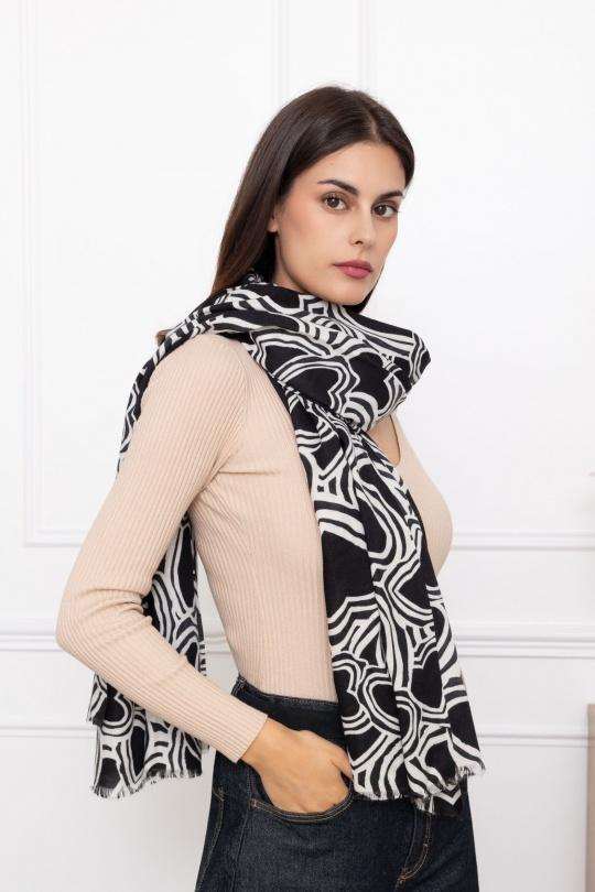 Sciarpe Accessori Black M&P ACCESSOIRES CH25 Efashion Paris