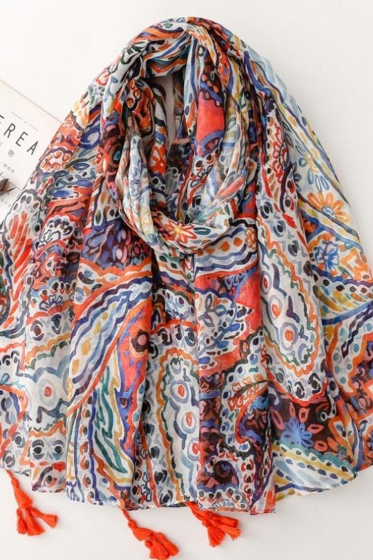 Foulards Accessoires Multicolore M&P ACCESSOIRES B21 Efashion Paris