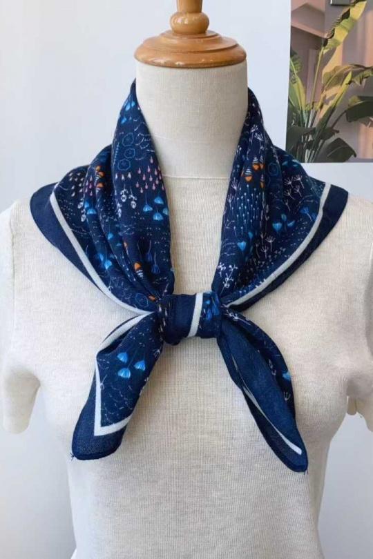 Fulares Complementos Navy blue M&P ACCESSOIRES 68RZW159 Efashion Paris