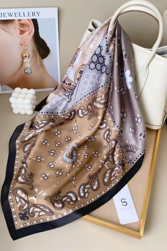 Fulares Complementos Brown M&P ACCESSOIRES 70FJ463 Efashion Paris