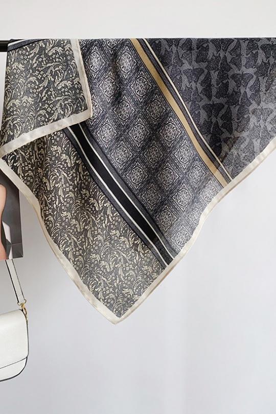 Foulards Accessories Black M&P ACCESSOIRES 68RZW150 Efashion Paris