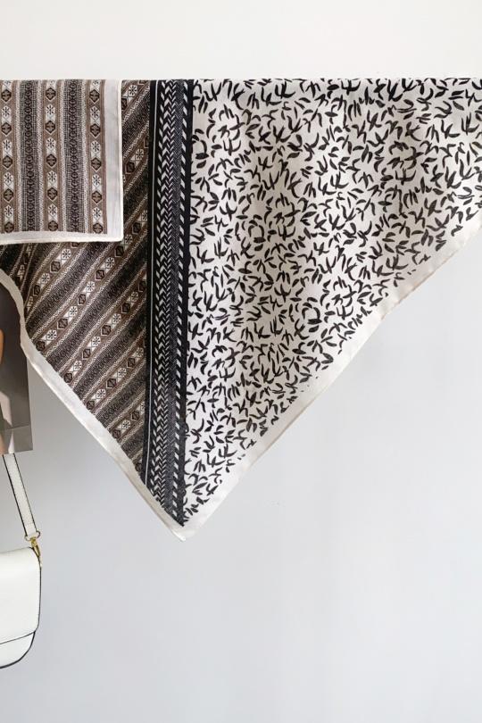 Foulards Accessoires Noir M&P ACCESSOIRES 68RZW167 Efashion Paris