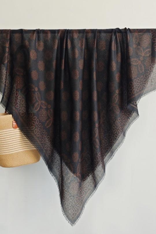 Foulard Accessori Brown M&P ACCESSOIRES 130CX105 Efashion Paris