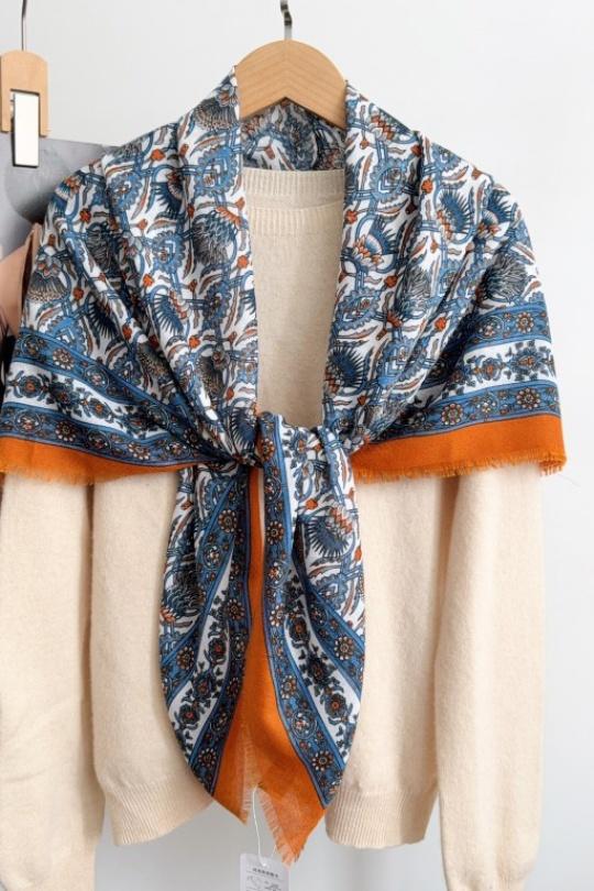 Foulard Accessori Blue M&P ACCESSOIRES 130CX111 Efashion Paris