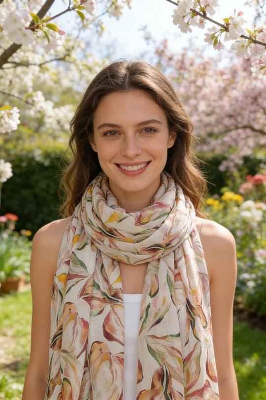 Foulards Accessoires Multicolore M&P ACCESSOIRES C286 Efashion Paris