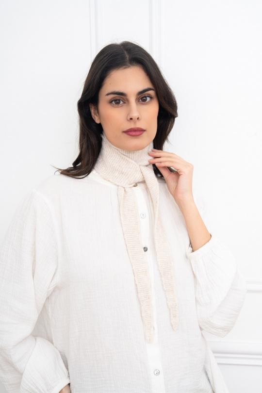 Scarves Accessories Sky blue M&P ACCESSOIRES ZY1607 Efashion Paris