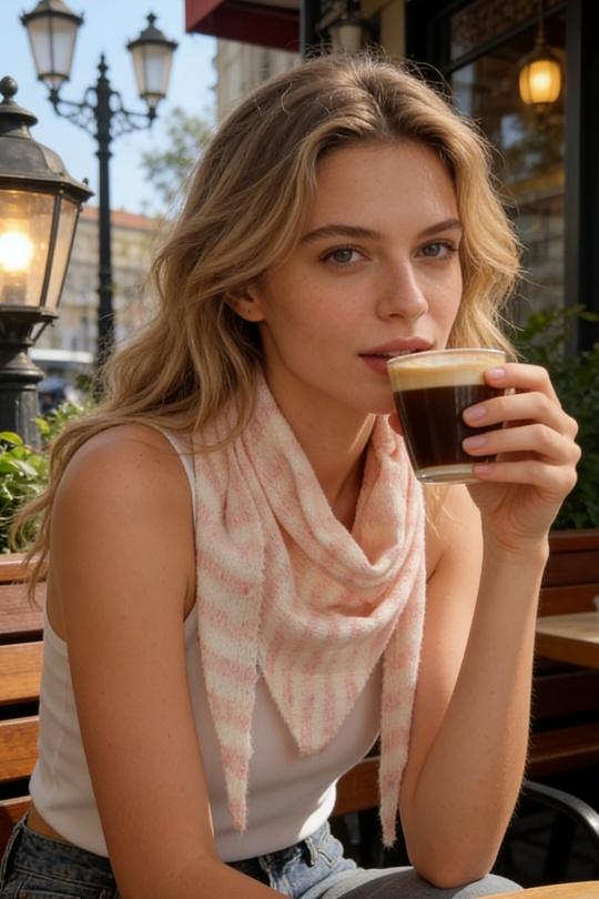 Écharpes Accessoires FUCHSIA M&P ACCESSOIRES ZY1707 Efashion Paris