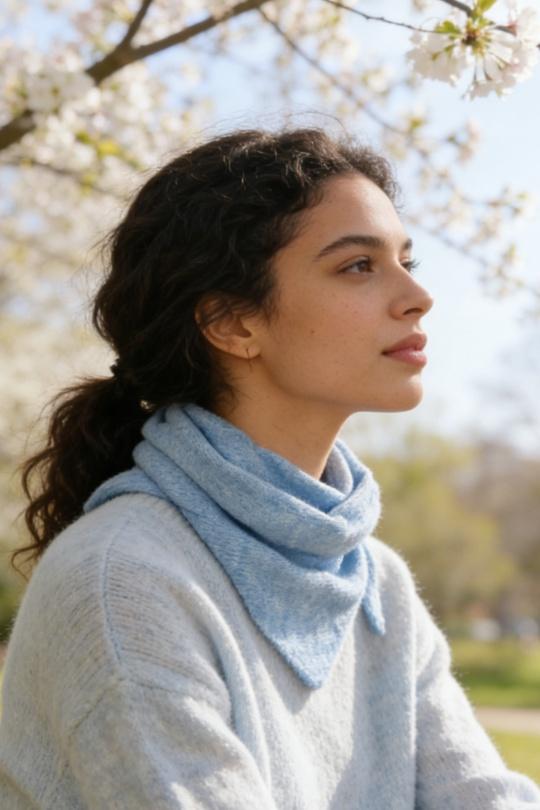 Écharpes Accessoires Taupe M&P ACCESSOIRES ZY1807 Efashion Paris