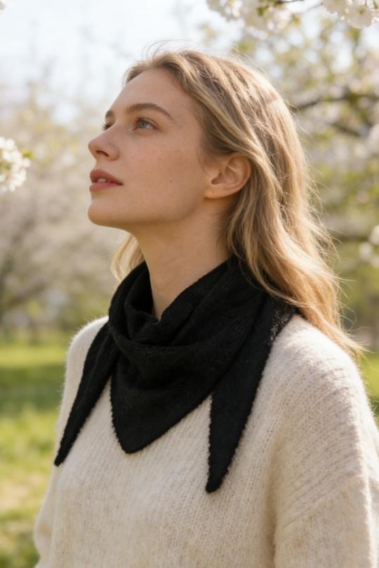 Écharpes Accessoires Taupe M&P ACCESSOIRES ZY1807 Efashion Paris