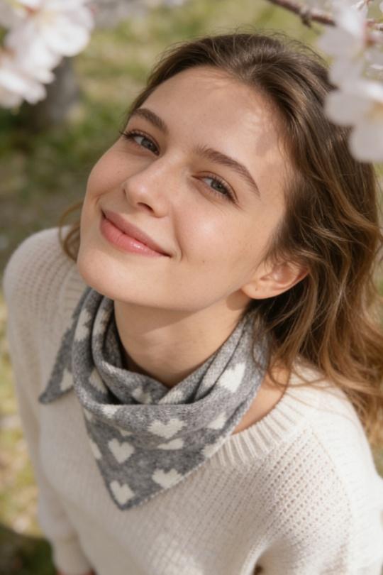 Écharpes Accessoires Beige M&P ACCESSOIRES ZY1209 Efashion Paris