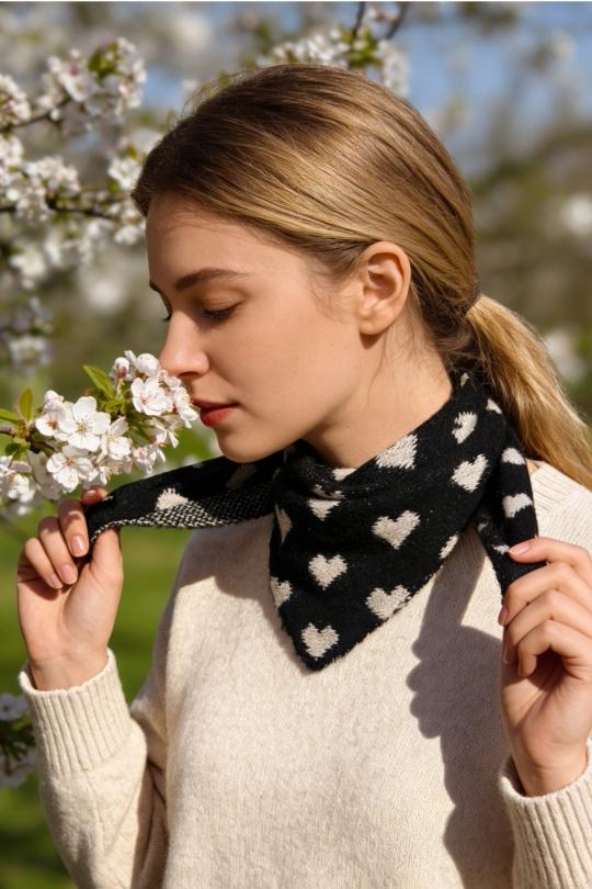 Écharpes Accessoires Beige M&P ACCESSOIRES ZY1209 Efashion Paris