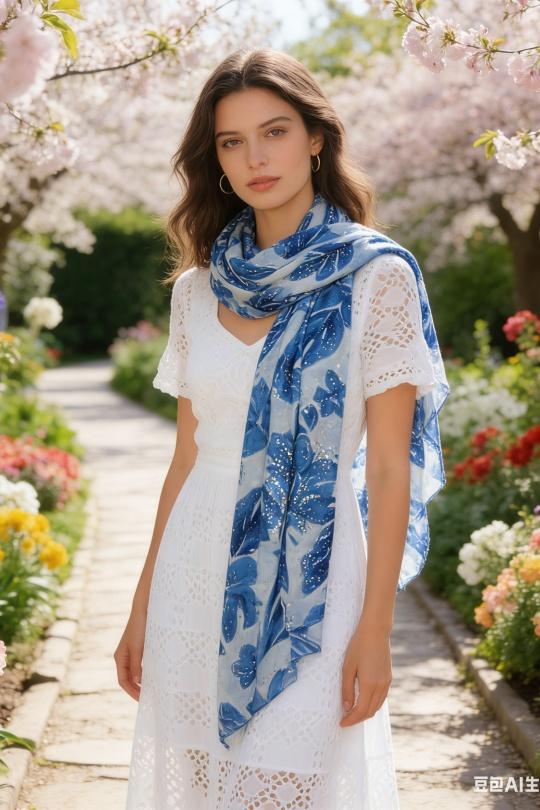 Foulards Accessoires Rose M&P ACCESSOIRES C279 Efashion Paris