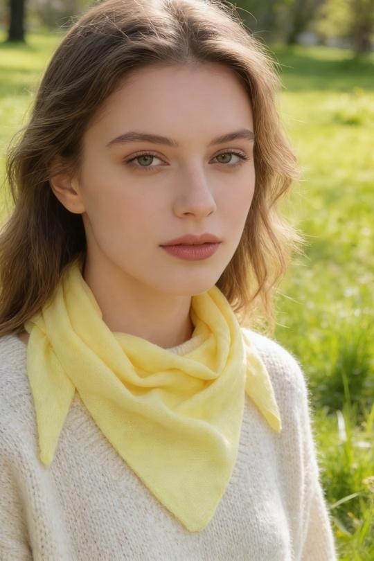 Écharpes Accessoires Taupe M&P ACCESSOIRES ZY1807 Efashion Paris