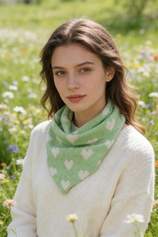 Écharpes Accessoires Beige M&P ACCESSOIRES ZY1209 Efashion Paris