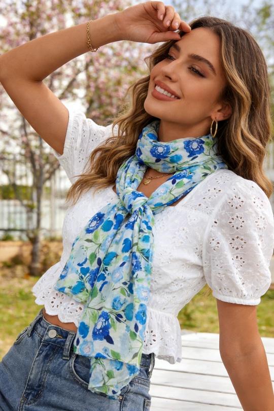 Foulards Accessoires FUCHSIA M&P ACCESSOIRES C298 Efashion Paris