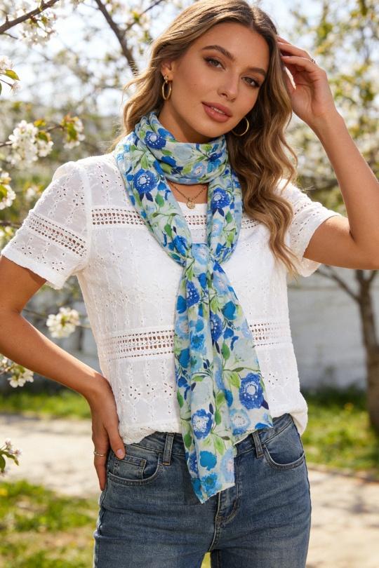 Foulards Accessoires FUCHSIA M&P ACCESSOIRES C298 Efashion Paris