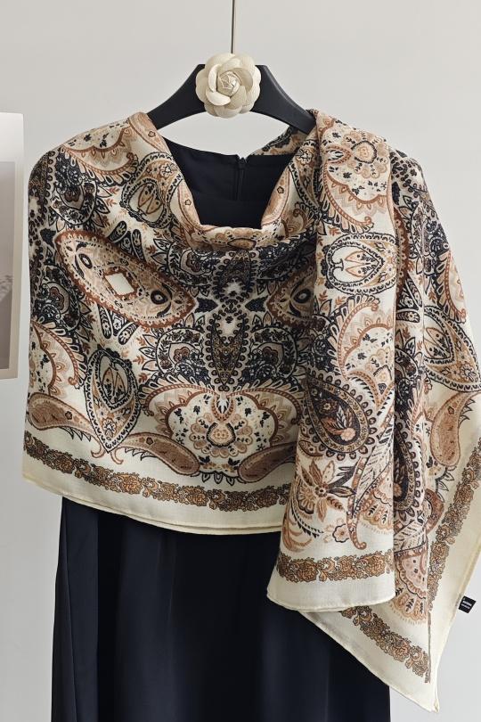 Foulards Accessories Navy blue M&P ACCESSOIRES LM417 Efashion Paris