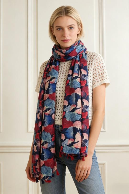 Foulards Accessoires Marine M&P ACCESSOIRES A33 Efashion Paris