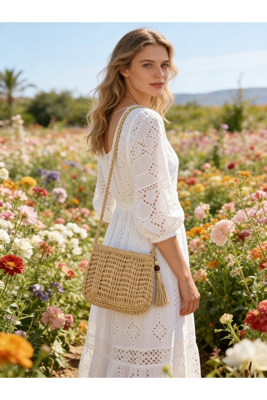 Shoulder bags Bags Beige M&P ACCESSOIRES CB261820 Efashion Paris