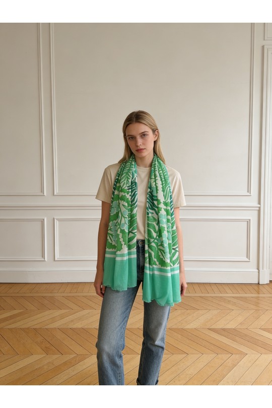 Foulards Accessoires Bleu M&P ACCESSOIRES MLP01 Efashion Paris