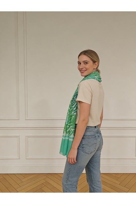 Foulards Accessoires Bleu M&P ACCESSOIRES MLP01 Efashion Paris