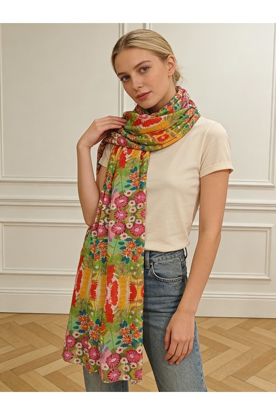 Foulards Accessoires Multicolore M&P ACCESSOIRES MLP02 Efashion Paris