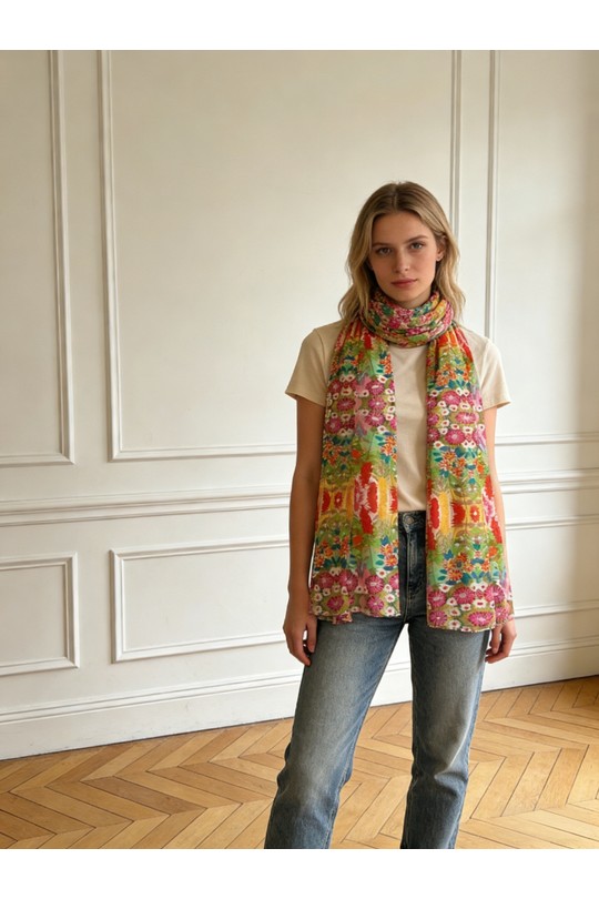 Foulards Accessoires Multicolore M&P ACCESSOIRES MLP02 Efashion Paris