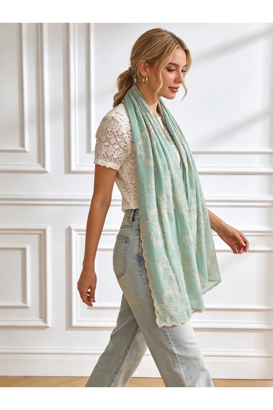 Fulares Complementos White M&P ACCESSOIRES AG0309 Efashion Paris