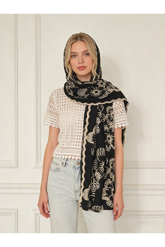 Fulares Complementos White M&P ACCESSOIRES AG0309 Efashion Paris