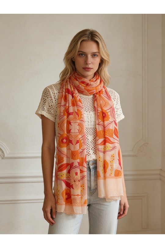 Fulares Complementos Corail M&P ACCESSOIRES MLP08 Efashion Paris