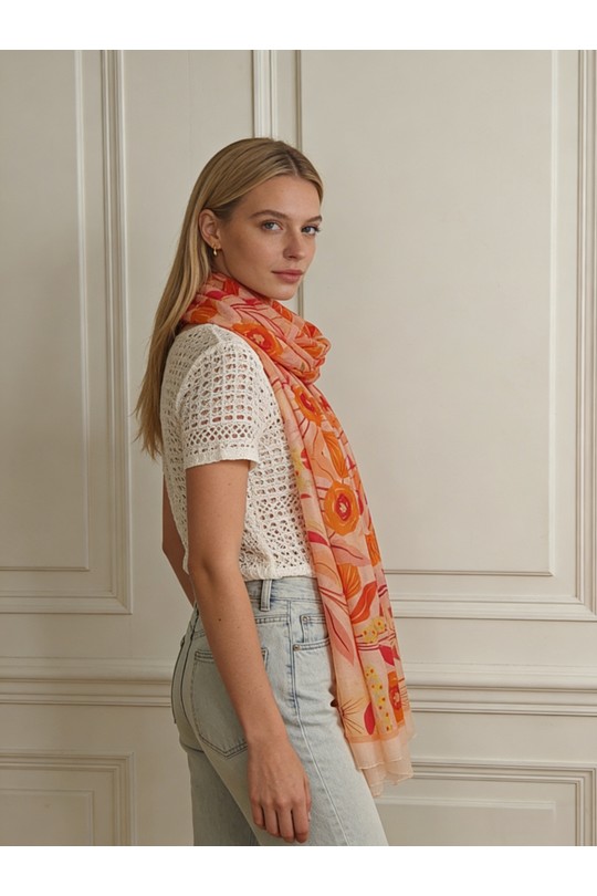 Fulares Complementos Corail M&P ACCESSOIRES MLP08 Efashion Paris