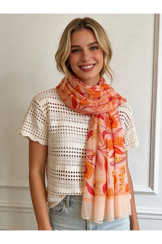 Fulares Complementos Corail M&P ACCESSOIRES MLP08 Efashion Paris