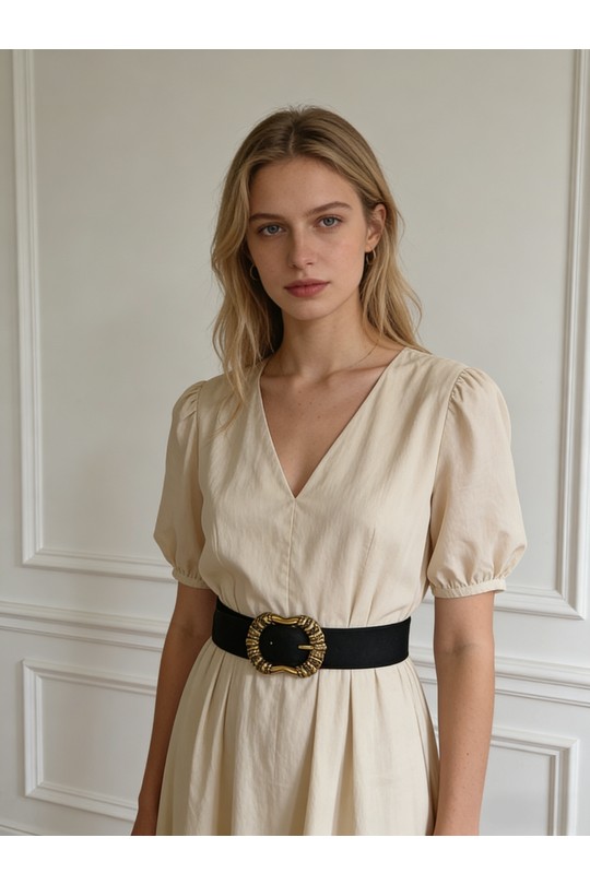 Cinturones Complementos Beige M&P ACCESSOIRES DH0109 Efashion Paris