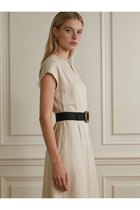 Cinturones Complementos Beige M&P ACCESSOIRES DH0109 Efashion Paris