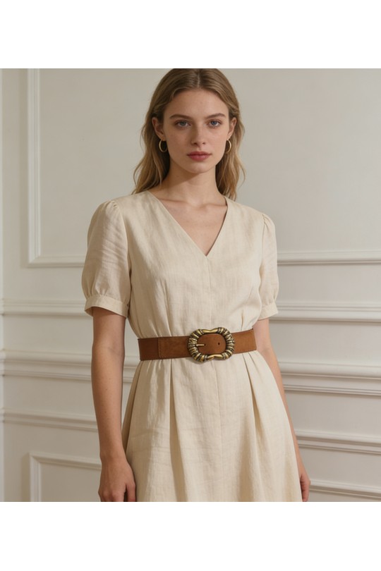 Cinturones Complementos Beige M&P ACCESSOIRES DH0109 Efashion Paris