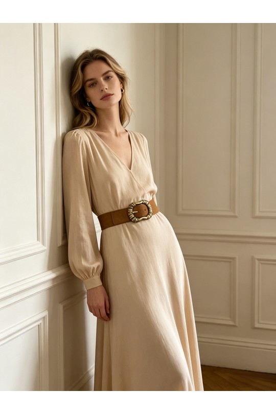 Cinturones Complementos Beige M&P ACCESSOIRES DH0109 Efashion Paris