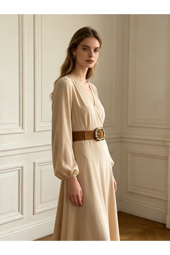 Cinturones Complementos Beige M&P ACCESSOIRES DH0109 Efashion Paris