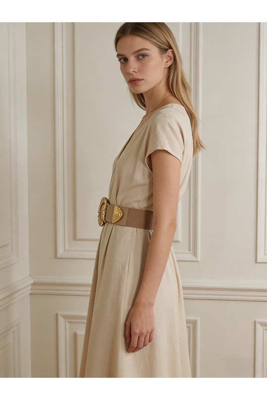 Cinturones Complementos Taupe M&P ACCESSOIRES DH0213 Efashion Paris