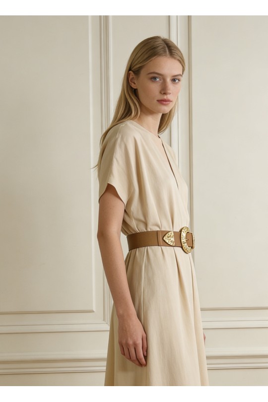 Cinturones Complementos Taupe M&P ACCESSOIRES DH0213 Efashion Paris