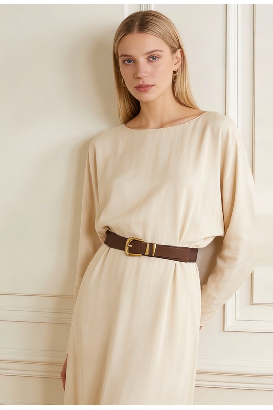 Ceintures Accessoires Taupe M&P ACCESSOIRES DH0410 Efashion Paris