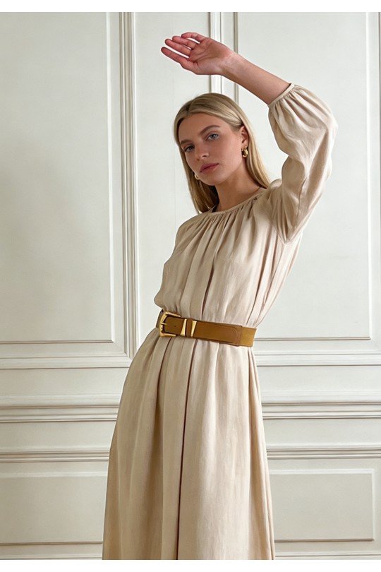 Ceintures Accessoires Taupe M&P ACCESSOIRES DH0410 Efashion Paris