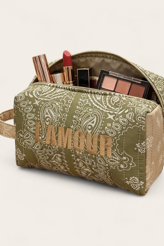 Petite maroquinerie Maroquinerie Kaki M&P ACCESSOIRES PL1912 Efashion Paris